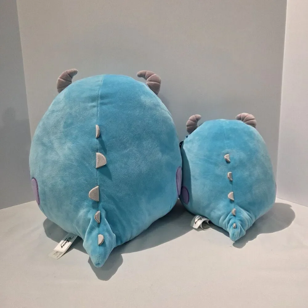 2 Squishmallow Large Small Disney Pixar SULLEY With Tags, Super Cute